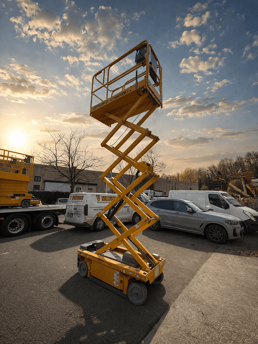 Piattaforma aerea Haulotte Optimum 8 del 2018