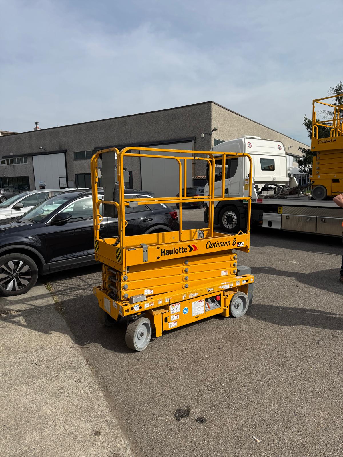 Piattaforma aerea Haulotte Optimum 8 del 2018